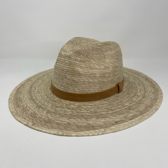 Palm Leaf Wide Brim Hat - Picture 1 of 8